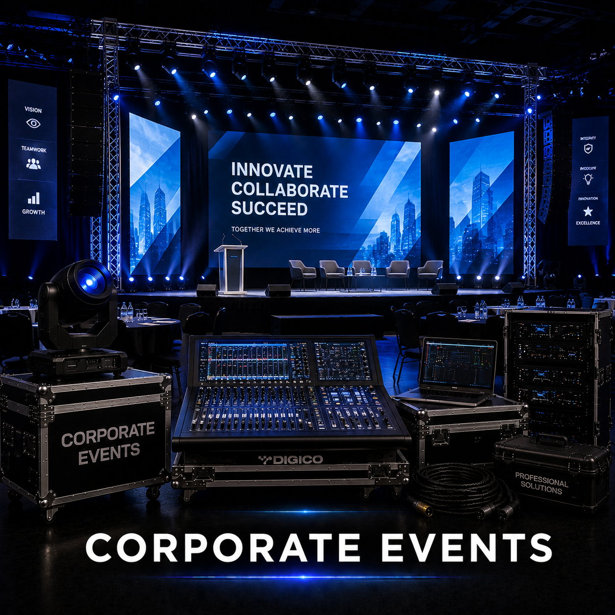 Corporate Events AV Setup — Soundbox Dubai